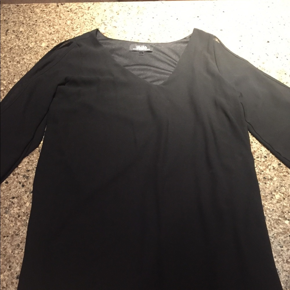Shifting Dears Black Long Sleeve Dress